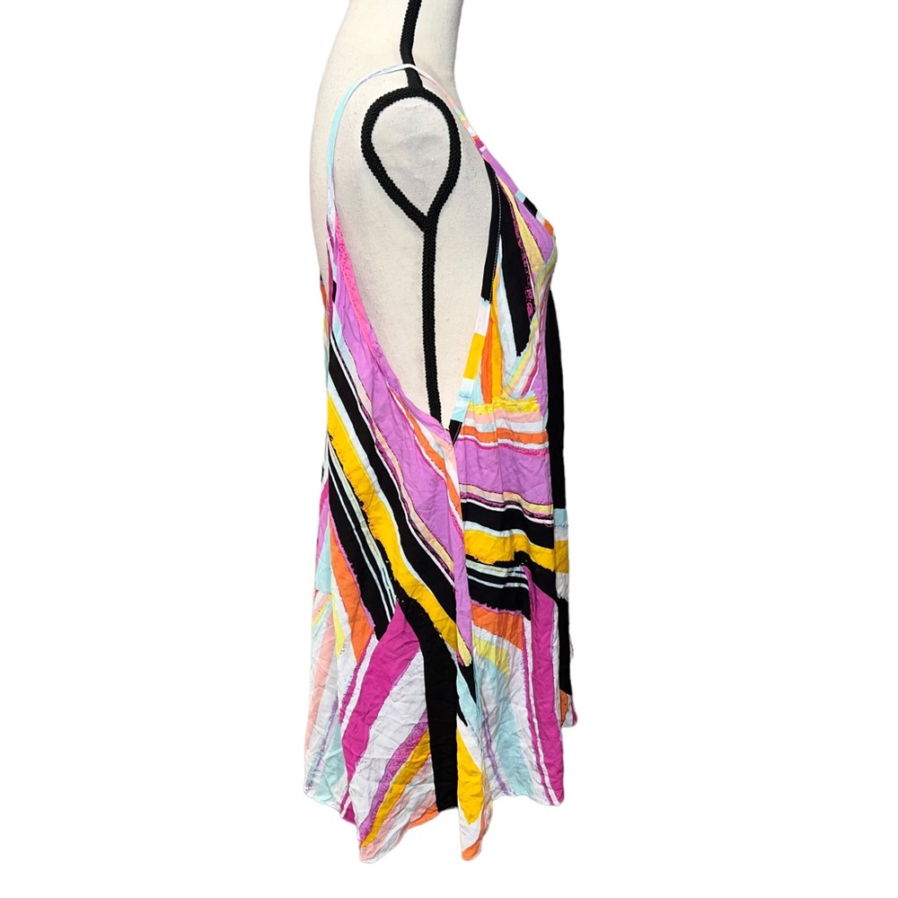 Free People Multicolor Stripe Slip Dress - Picture 7 of 11